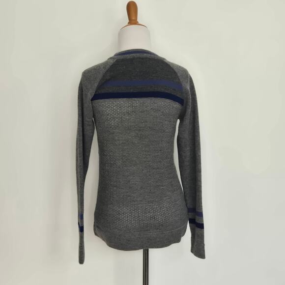 Cotopaxi Libre Sweater Cashilama Crew Neck Organic Gray Fitted Women Small - Picture 3 of 10
